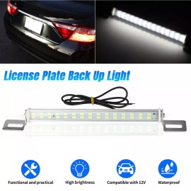 Eeekit Universal LED License Plate Back Up Light for Car SUV Truck RV Xenon 6000K White