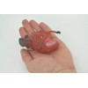K&M Anglerfish Toy Red, Hand Painted Realistic Rubber, Figure, Model