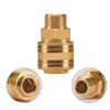 oumuik Compressed Air Coupling 3/8 Inch Compressed Air Connection Quick