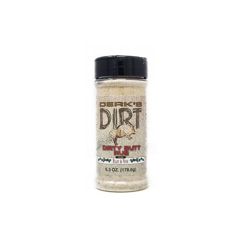 Barbecue Seasoning Dirty Derks Dirt Rub Spice 6.3oz Bottles (6.3oz,