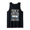 Ski Instructors Are Just Snow Lovers Winter Sports Tank Top