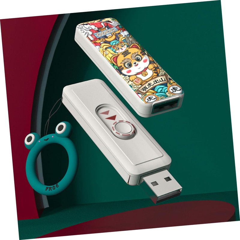 TEHAUX 32Gb USB Drive Flash Drive with Buckle Ring Creative