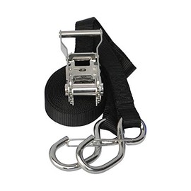 TIGHT JAPAN【タイトジャパン】ラチェットタイダウン（ストッパー付）【エクステンド】【ステンレス製】【ブラック】