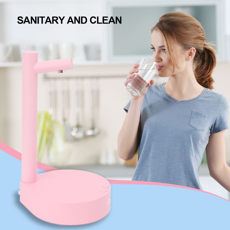 Desktop Water Bottle Dispenser Portable Removable 6 Speed Adjustable Electric