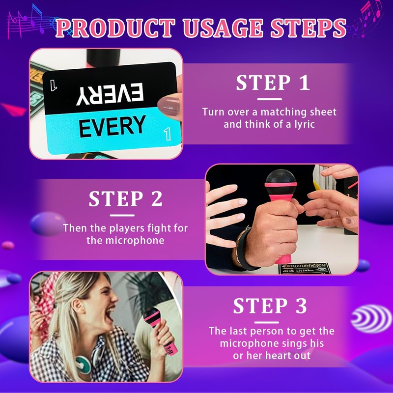 Grab That Mic Game, Grab Mic Party Game