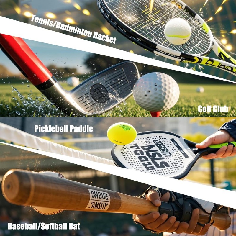 kcrygogo 20-Pack Lead Tape for Tennis Rackets/Golf Clubs/Pickleball Paddles |