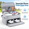 Golf Trunk Organizer for Shoes and Accessories – Waterproof 2-Layer