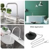 Pack of 2 Rubber Drain Plugs, Sink Plugs, Kitchen Bathroom