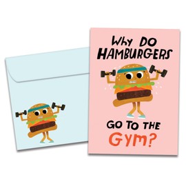 Tree-Free Greetings - Birthday Cards - Artful Designs - 2 Cards + Matching Envelopes - Made in USA - 100% Recycled Paper - 5"x7" - Better Buns (GO69186)