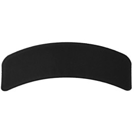 Ivamis Black 11 Inch Arched Blank Patch Rocker- 11x4 inch - P4033