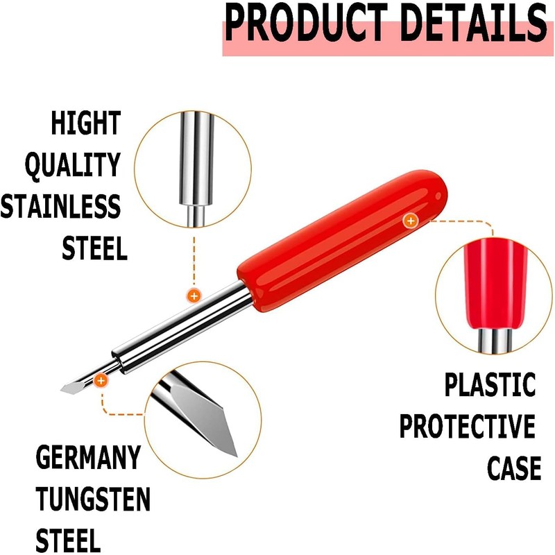 20 Pcs Fine Point Replacement Blades Compatible with Explore Air