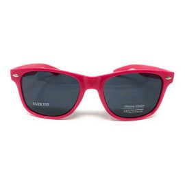 Sunglasses Classic 80's Vintage Style Design (Pink)