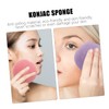 Baluue 6pcs Facial Sponges Reusable Konjac Exfoliating Sponge Puff for