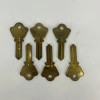 LOT OF 6 ESP Lock Corp WE1 Key Blank Uncut