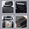 J-ouuo Car Trash Can, Car Garbage Bag, Foldable, Large Capacity,