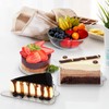 Dicunoy 300 PCS Mini Cake Boards - 3" Silver Mousse