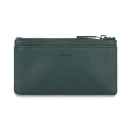Picard Paola Women's Genuine Leather Purse Medium with Zip Purse Everyday Going Out, Cedar