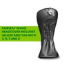 Golf Club Head Cover for Fairway Woods