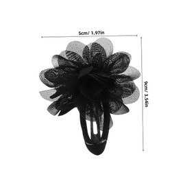 OATIPHO 20pcs Mixed Color Chiffon Flower Hair Clips for Cute Hairpins Barrettes for Little for Everyday Wear and Special Occasions