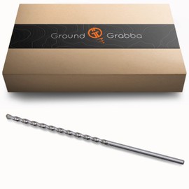GroundGrabba Steel Masonry Drill Bit (24 Inch SDS Shank)