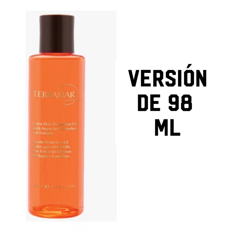 Terramar Aceite Para Cabello Protector Sol, Calor Y Planchas Terramar
