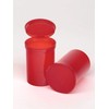 Multi-Use Airtight Empty Pill Bottles with Hinged Lids, 30 Dram