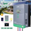 LINEBA 100A 12V/24V/48V MPPT Solar Panel Regulator Charge Controller Auto
