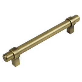 Cosmas 161-192BAB Brushed Antique Brass Cabinet Bar Handle Pull - 7-1/2" Inch (192mm) Hole Centers