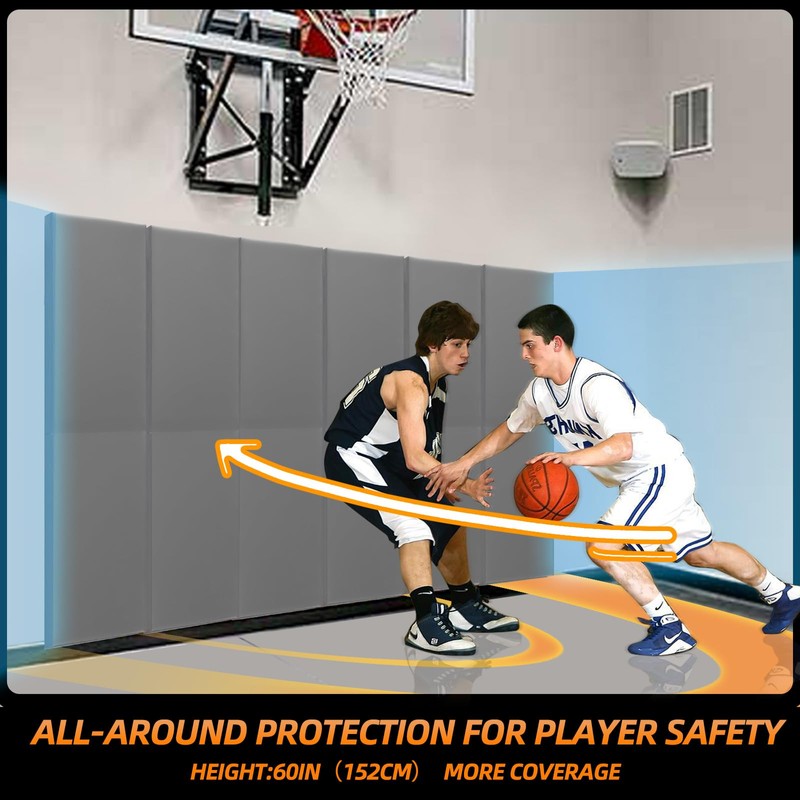PROGOAL 1 Pack Wall Pads - Sport Protection Padding Gym
