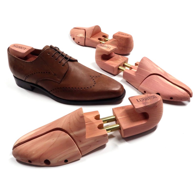 Luxinton Cedar Shoe Tree Boot Keeper for Men Luka 2-pack
