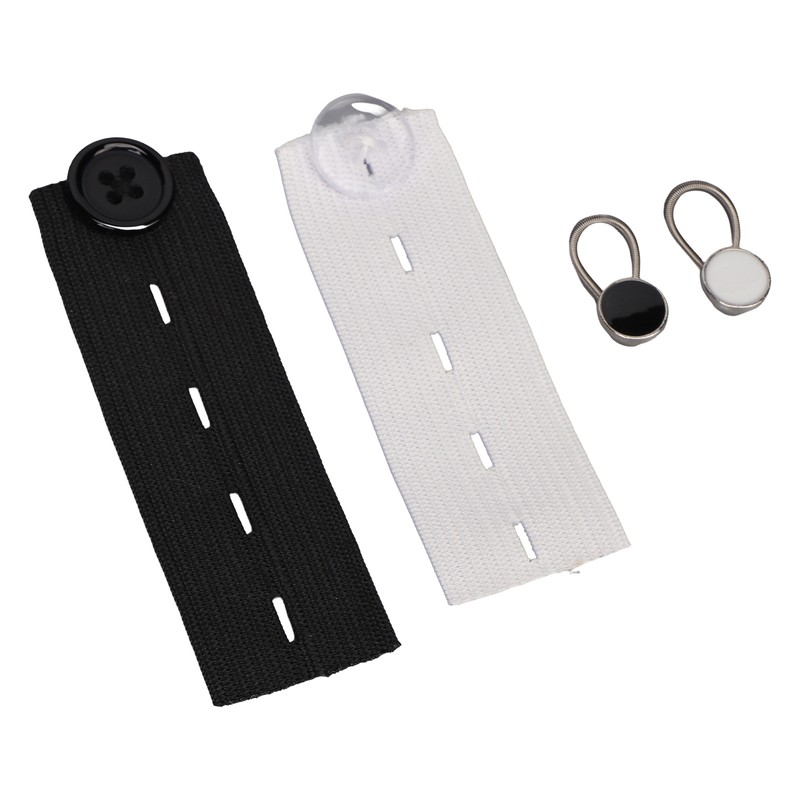 20pcs Extender Button Set with 10 Elastic Waist Extender Button