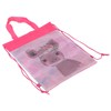 Backpack Bag WearResistant Large Capacity Rhinestones Painting with Drawstring Home