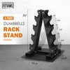 Fitvids Dumbbell Rack A-Frame Weight Rack for Home Gym 4