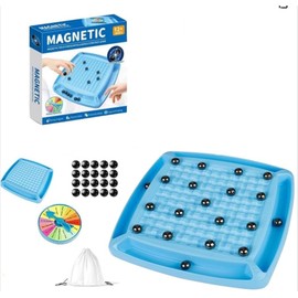Magnet Chess, Ajedrez magnético, Juego de Mesa de imanes, Juego magnético, Juego de ajedrez con imanes, Regalo para niños, Playful Minds