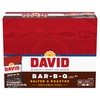 DAVID Roasted and Salted Sunflower Seeds, Bar-B-Q Flavor, 1.625oz. (Pack