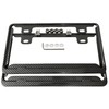 Kuroobaa Car Exterior License Plate Frame Set of 2 with