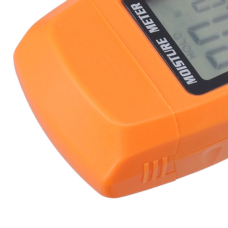 Wood Moisture Meter High Accuracy 4 Modes Orange Moisture Detector