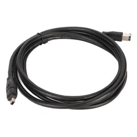 Firewire DVI Cable Plug and Play IEEE1394 Firewire 5.9ft 6 Pin to 4 Pin for Camcorder
