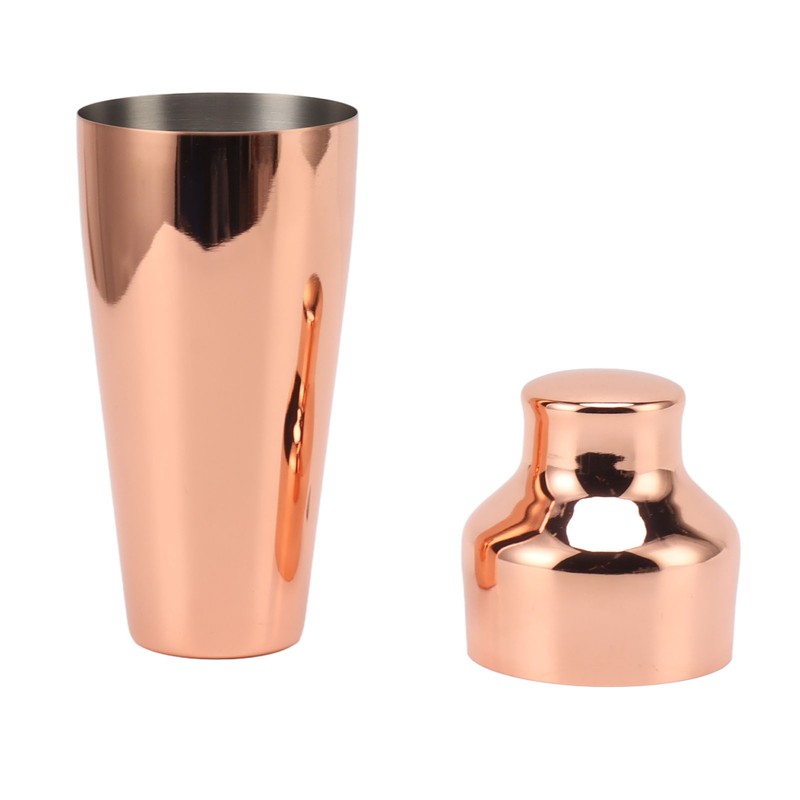 Cocktail Shaker 304 Stainless Steel French Style Bartender Shaker for