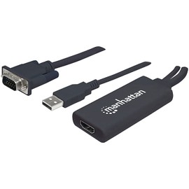 Manhattan AC-5713 Convertidor Video Svga+Audio USB a HDMI,