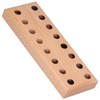 Plier Organizer Pine Wood Display Stand Base Wooden Cutter Holder