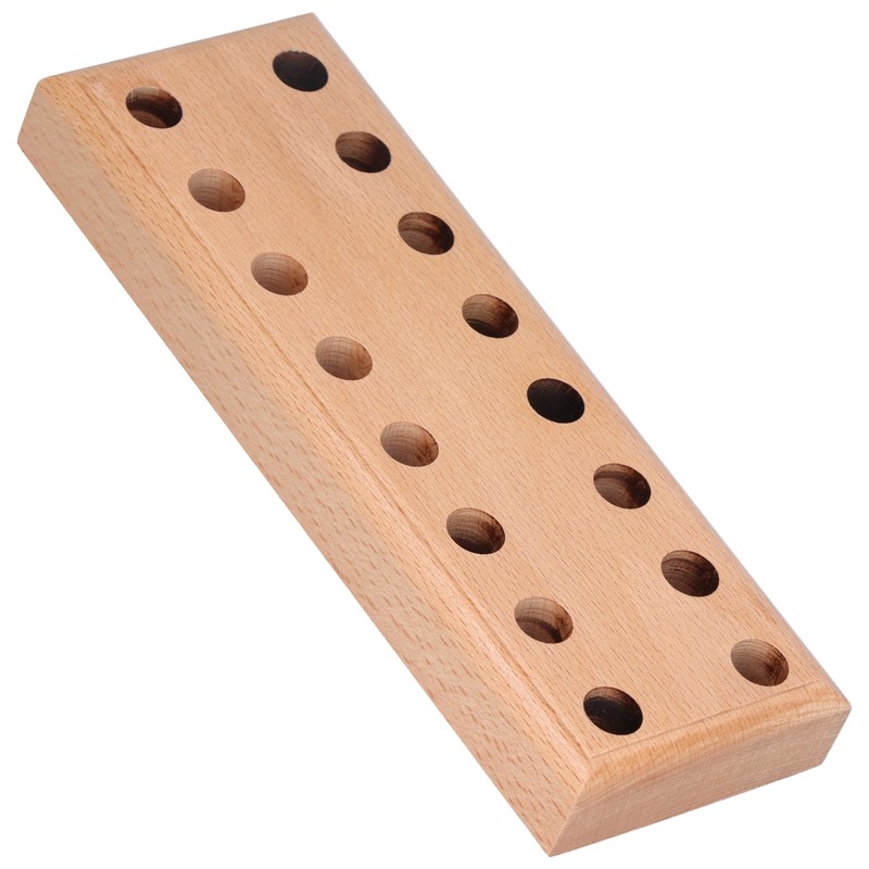Plier Organizer Pine Wood Display Stand Base Wooden Cutter Holder