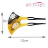 Eiya Miharodo Tortoise Style Chrysanthemum Bee Shaped Hairpin