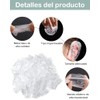 300 Cofias Desechable Ducha Plástico Impermeables Baño Reutilizables Proteger Cabello