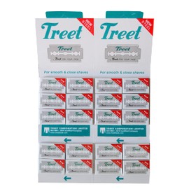 Treet New Steel Razor Blades Pack of 200