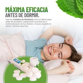 Abedulce Delicious Organic Pure Xylitol Dental Crystals - BIO Dental Treatment in Dual Pack for Adults and Kids, 150 Pieces in Main Bag + 13 Pieces in Travel Tube