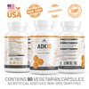 ALPHA RISE ADK 10 Vitamin Supplement + Olive Oil for