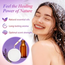 Shower Steamers Aromatherapy - 18 Pack Shower Bombs Natural Organic Essential Oils, Mothers Day Gifts for Mom Wife, Self Care Relaxation Gifts for Women Her Grandma