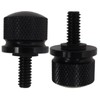 Xspeedonline 2X Seat Bolt Replacement for Harley Davidson, Black Aluminum