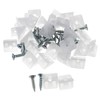 OTOTEC 25Pcs Furniture Chest Drawer Bottom Repair Fixing Mend Mending